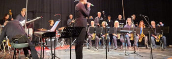 Johannstadthalle mit Bigband