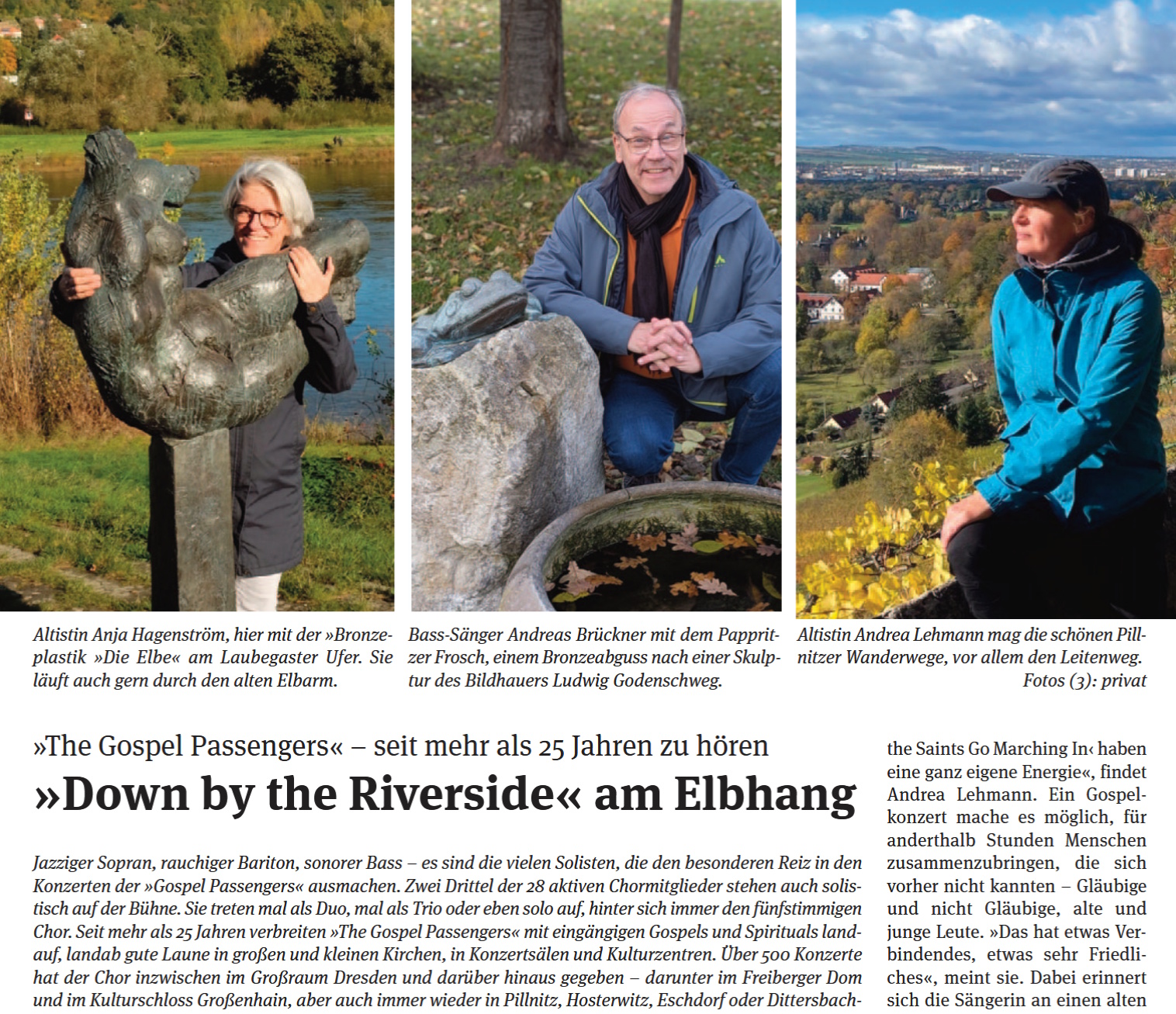 Artikel in der Dezemberausgabe 2025 des Elbhangkuriers